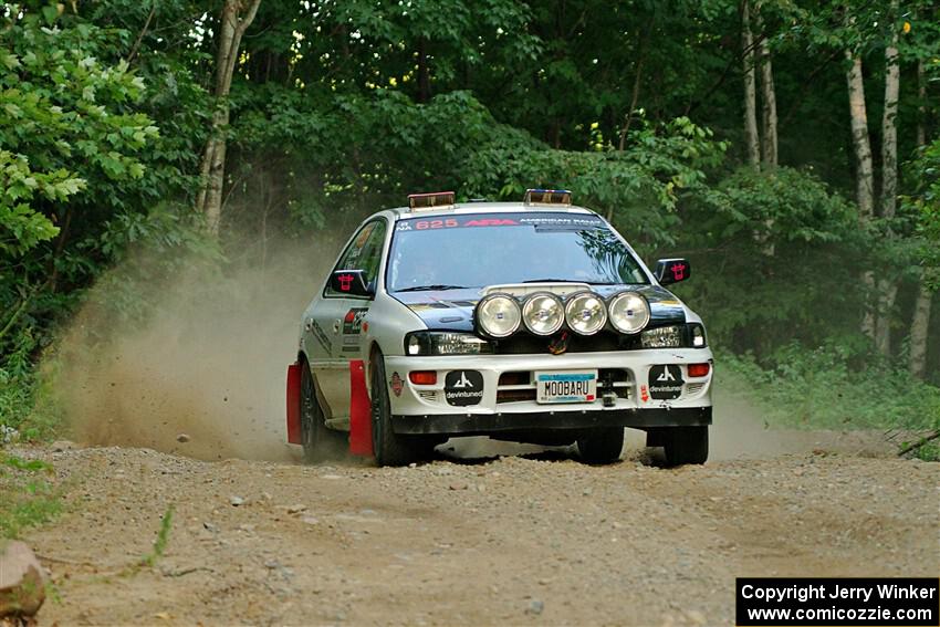 Aidan Hicks / John Hicks Subaru Impreza Wagon on SS9, Steamboat II.