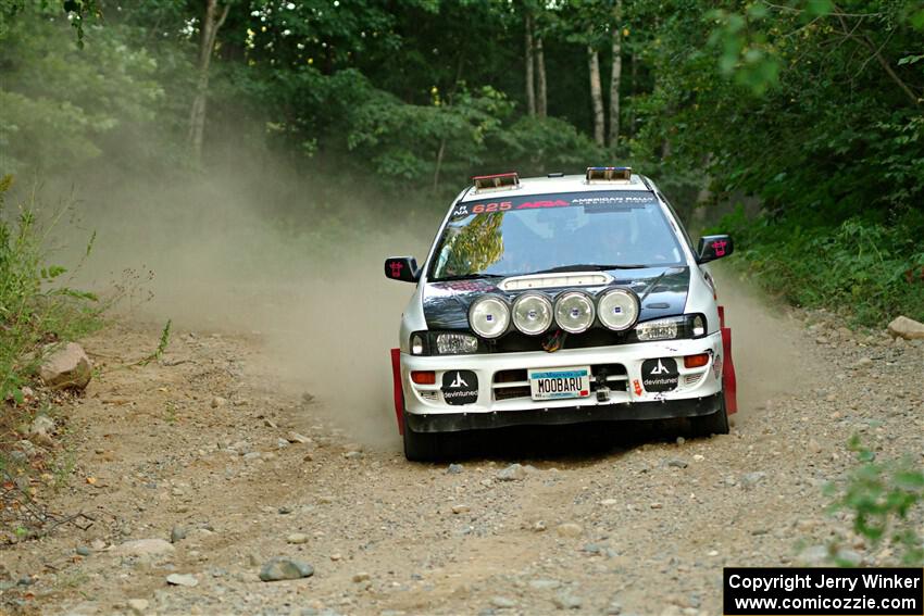 Aidan Hicks / John Hicks Subaru Impreza Wagon on SS9, Steamboat II.