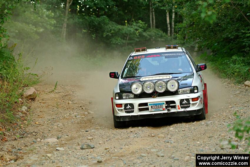 Aidan Hicks / John Hicks Subaru Impreza Wagon on SS9, Steamboat II.