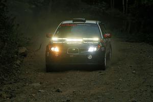 Scott Crouch / Elizabeth Crouch Subaru WRX on SS9, Steamboat II.