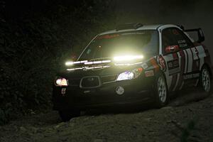 Scott Crouch / Elizabeth Crouch Subaru WRX on SS9, Steamboat II.