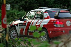 Scott Crouch / Elizabeth Crouch Subaru WRX on SS9, Steamboat II.