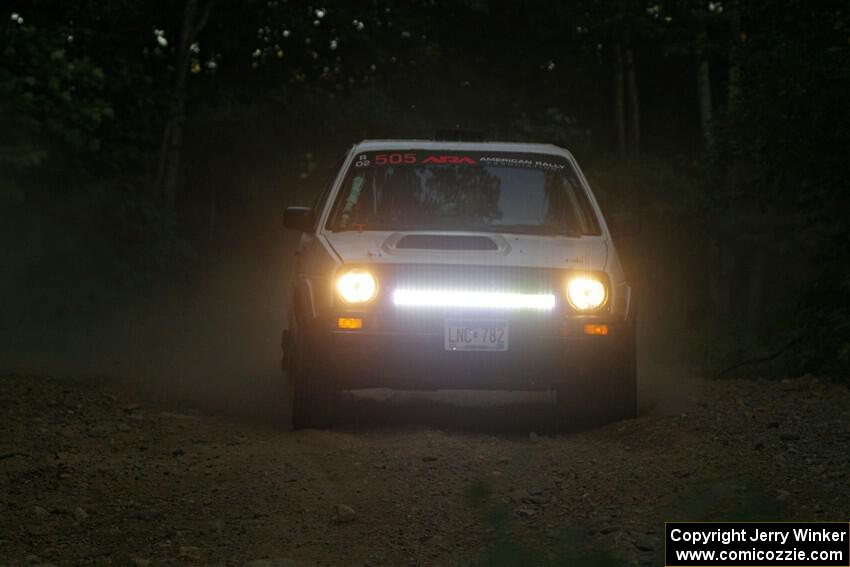 Josh Nykanen / Corey Morris VW GTI on SS9, Steamboat II.