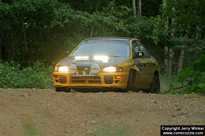 Steve Gingras / Katie Gingras Subaru Impreza on SS9, Steamboat II.