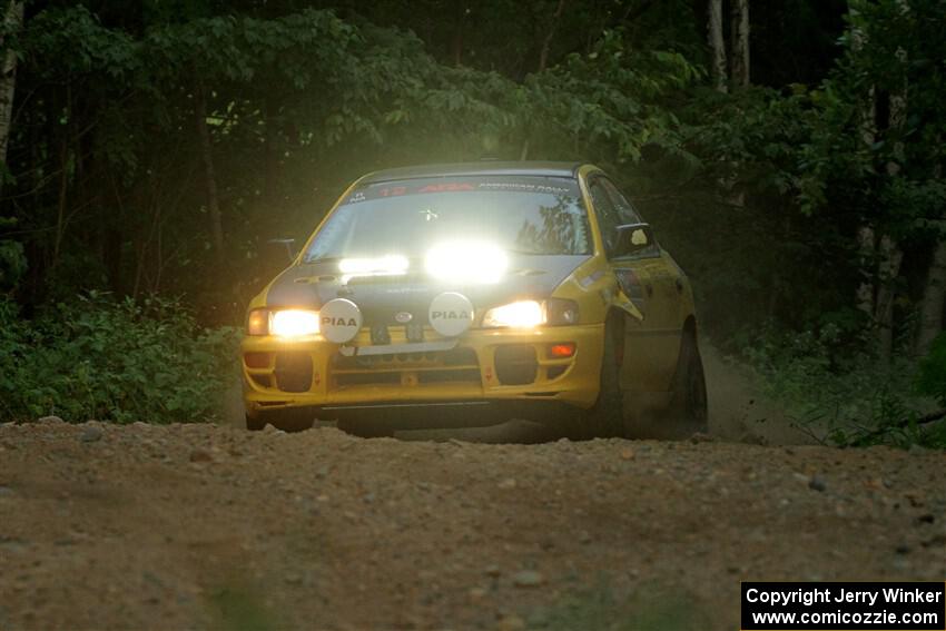 Steve Gingras / Katie Gingras Subaru Impreza on SS9, Steamboat II.