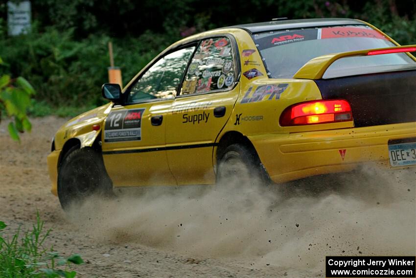 Steve Gingras / Katie Gingras Subaru Impreza on SS9, Steamboat II.