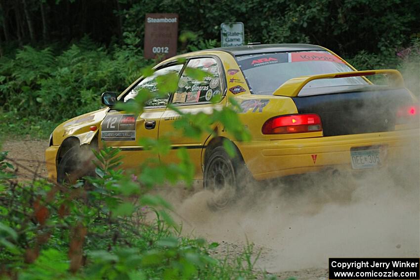Steve Gingras / Katie Gingras Subaru Impreza on SS9, Steamboat II.