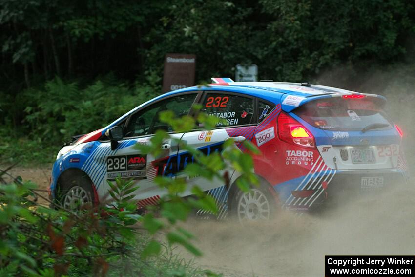 Mark Tabor / Kathryn Hansen Ford Fiesta ST on SS9, Steamboat II.