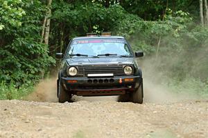 Andy Cowan / John Vinti VW Jetta VR6 on SS9, Steamboat II.