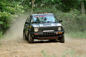 Andy Cowan / John Vinti VW Jetta VR6 on SS9, Steamboat II.