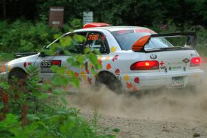 Richard Donovan / Greg Donovan Subaru Impreza on SS9, Steamboat II.