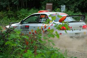 Richard Donovan / Greg Donovan Subaru Impreza on SS9, Steamboat II.