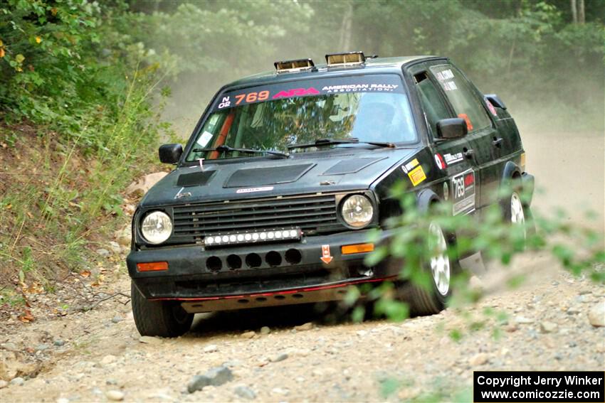 Andy Cowan / John Vinti VW Jetta VR6 on SS9, Steamboat II.