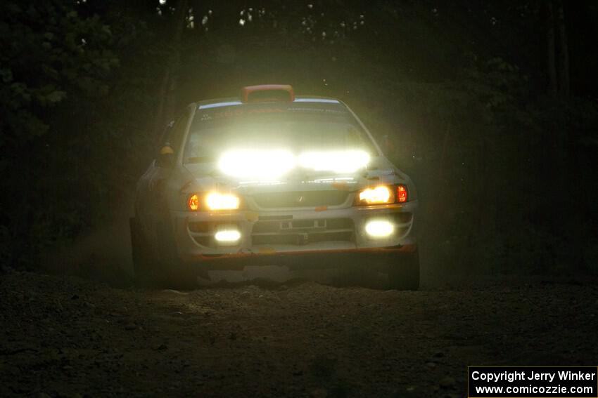Richard Donovan / Greg Donovan Subaru Impreza on SS9, Steamboat II.