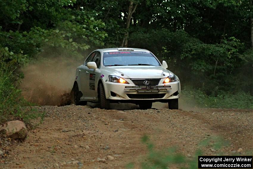 Scott Pedersen / Ryan Scott Lexus IS250 on SS9, Steamboat II.
