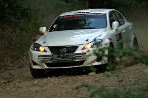Scott Pedersen / Ryan Scott Lexus IS250 on SS9, Steamboat II.