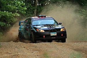 Matt James / Jackie James Subaru Impreza on SS9, Steamboat II.