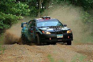 Matt James / Jackie James Subaru Impreza on SS9, Steamboat II.