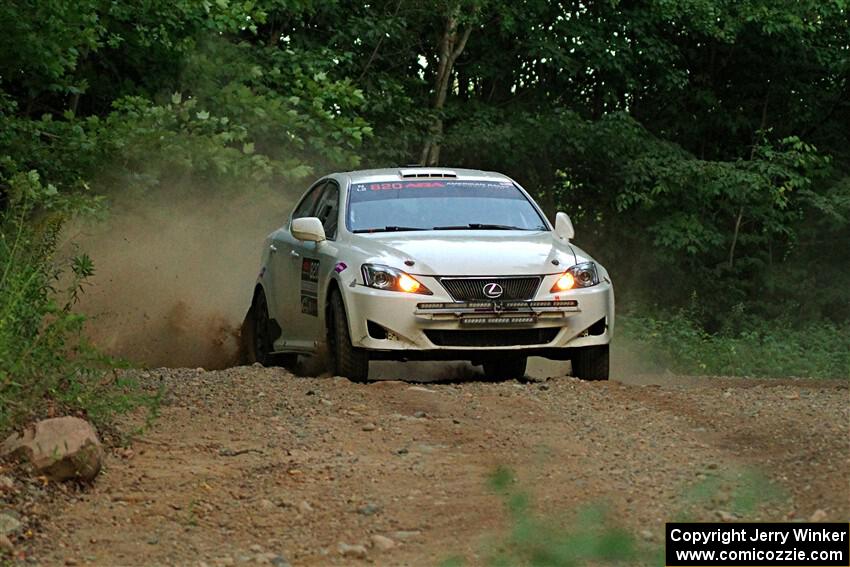 Scott Pedersen / Ryan Scott Lexus IS250 on SS9, Steamboat II.