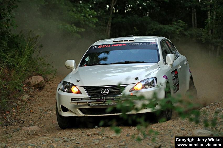 Scott Pedersen / Ryan Scott Lexus IS250 on SS9, Steamboat II.