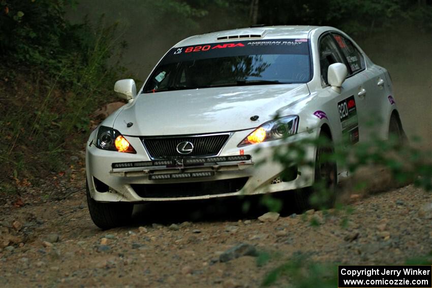 Scott Pedersen / Ryan Scott Lexus IS250 on SS9, Steamboat II.
