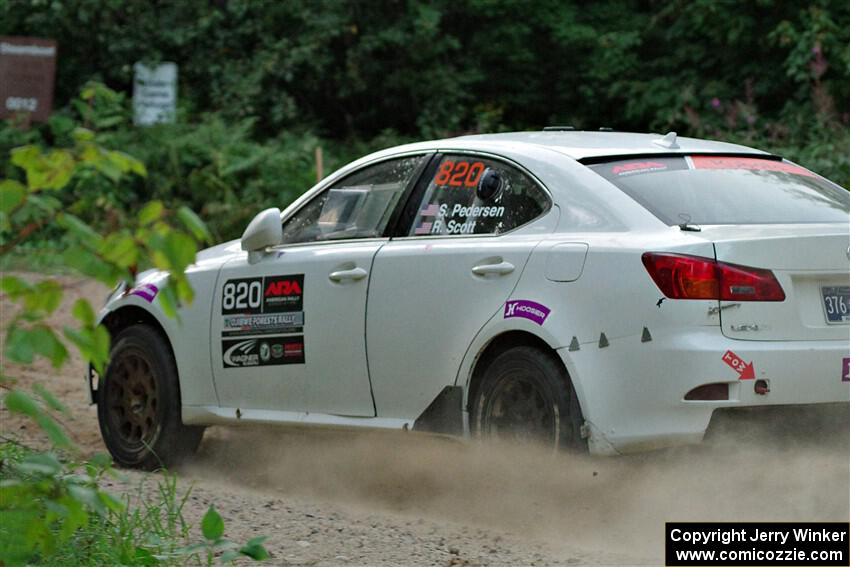 Scott Pedersen / Ryan Scott Lexus IS250 on SS9, Steamboat II.