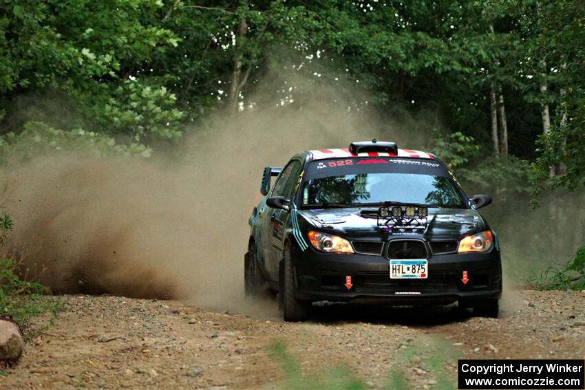 Matt James / Jackie James Subaru Impreza on SS9, Steamboat II.