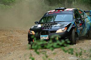 Matt James / Jackie James Subaru Impreza on SS9, Steamboat II.