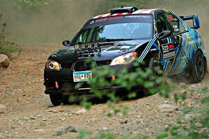Matt James / Jackie James Subaru Impreza on SS9, Steamboat II.
