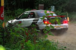 Jason Cook / Maggie Tu Subaru WRX on SS9, Steamboat II.