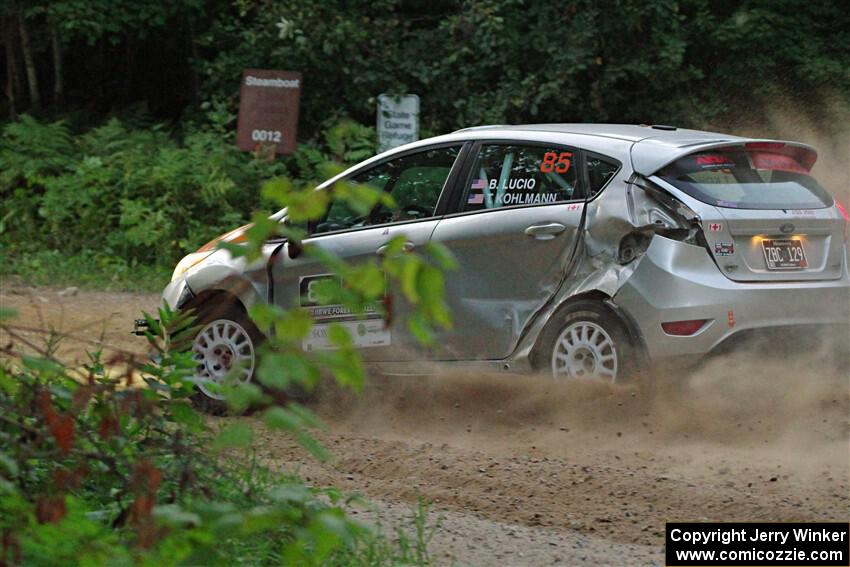 Brent Lucio / Tim Kohlmann Ford Fiesta on SS9, Steamboat II.