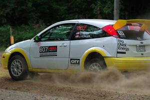 Drake Willis / Jacob Kohler Ford Focus ZX3 on SS9, Steamboat II.