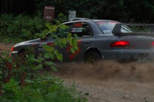 Josh Kemp / Danielle Kemp Subaru Impreza on SS9, Steamboat II.