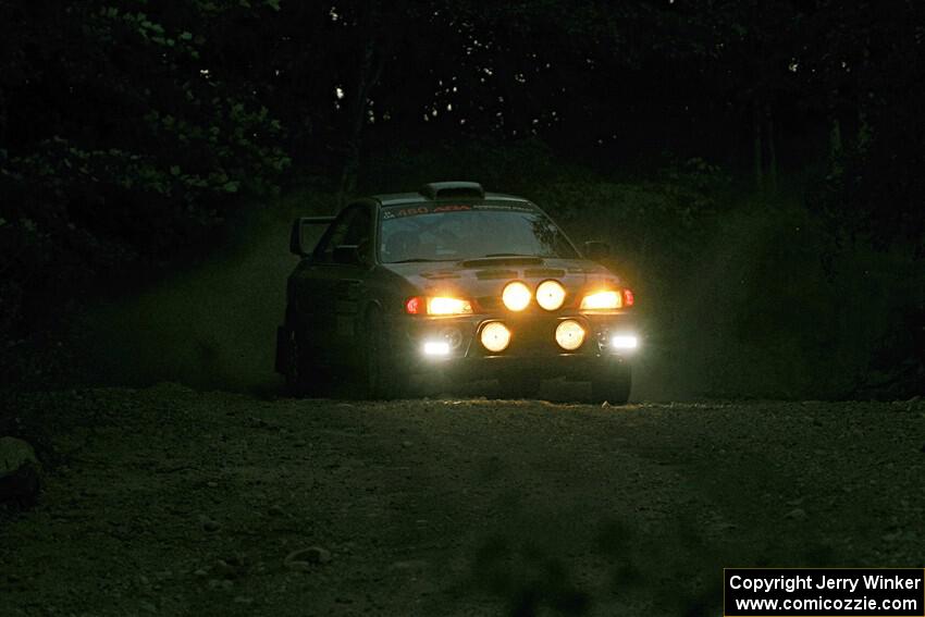 Josh Kemp / Danielle Kemp Subaru Impreza on SS9, Steamboat II.
