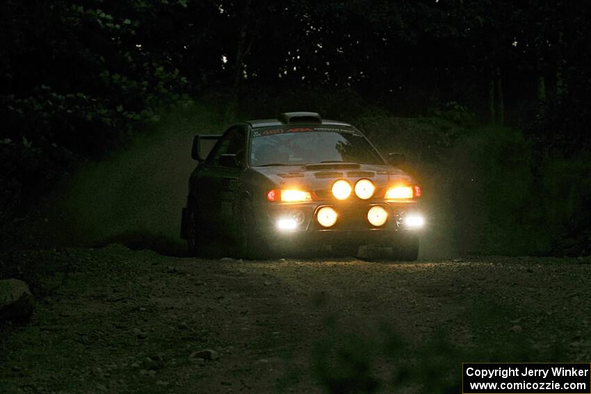 Josh Kemp / Danielle Kemp Subaru Impreza on SS9, Steamboat II.