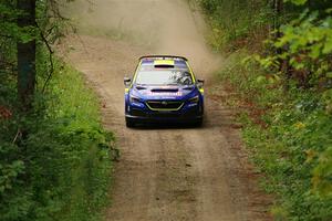 Brandon Semenuk / Keaton Williams Subaru WRX ARA25 on SS11, Otterkill I.