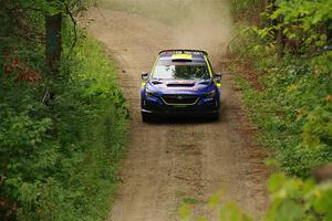 Brandon Semenuk / Keaton Williams Subaru WRX ARA25 on SS11, Otterkill I.