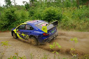 Brandon Semenuk / Keaton Williams Subaru WRX ARA25 on SS11, Otterkill I.