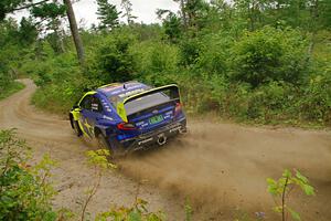 Brandon Semenuk / Keaton Williams Subaru WRX ARA25 on SS11, Otterkill I.