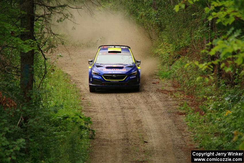 Brandon Semenuk / Keaton Williams Subaru WRX ARA25 on SS11, Otterkill I.