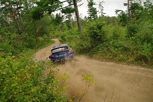 Brandon Semenuk / Keaton Williams Subaru WRX ARA25 on SS11, Otterkill I.