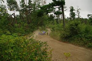 Brandon Semenuk / Keaton Williams Subaru WRX ARA25 on SS11, Otterkill I.