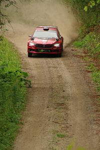 Conner Martell / Alex Gelsomino Skoda Fabia RS Rally2 on SS11, Otterkill I.