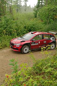 Conner Martell / Alex Gelsomino Skoda Fabia RS Rally2 on SS11, Otterkill I.