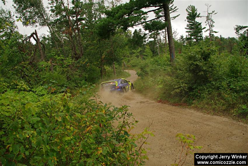 Brandon Semenuk / Keaton Williams Subaru WRX ARA25 on SS11, Otterkill I.