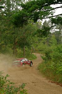 Conner Martell / Alex Gelsomino Skoda Fabia RS Rally2 on SS11, Otterkill I.