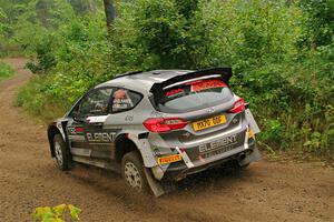 Javier Olivares / K.J. Miller Ford Fiesta Rally2 on SS11, Otterkill I.