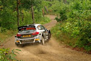 Javier Olivares / K.J. Miller Ford Fiesta Rally2 on SS11, Otterkill I.