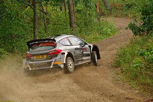 Javier Olivares / K.J. Miller Ford Fiesta Rally2 on SS11, Otterkill I.