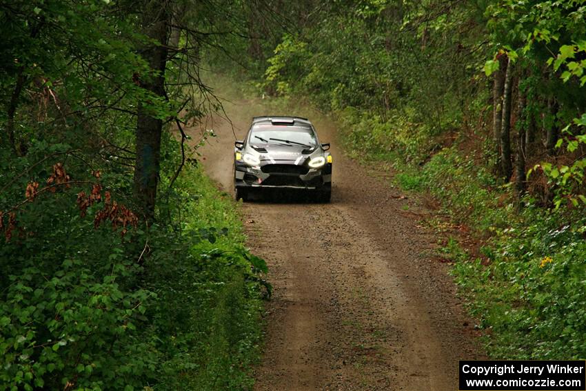 Javier Olivares / K.J. Miller Ford Fiesta Rally2 on SS11, Otterkill I.